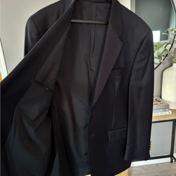 Lauren Ralph Lauren Navy Blazer with Gold Buttons - Picture 6 of 10